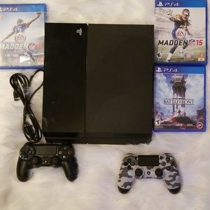 PS4 DARK KNIGHT EDITION WITH 4 GAMES